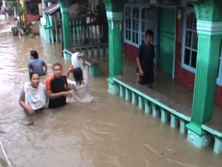 Ratusan Rumah Dilanda Banjir di Binjai, Sumut