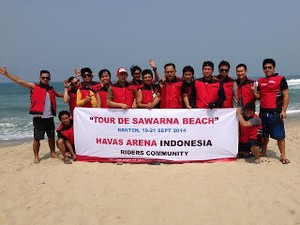 Desa Sawarna di Mata Komunitas HAI Riders