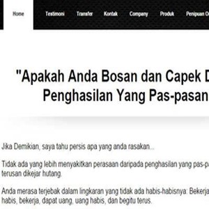 Jebakan Iklan Menjadi Jutawan