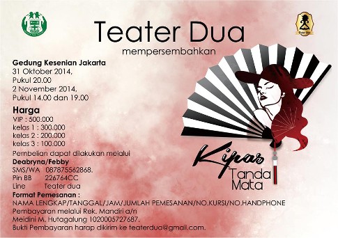 Yuk, Nonton Pementasan Teater Dua yang Serba Era 70-an