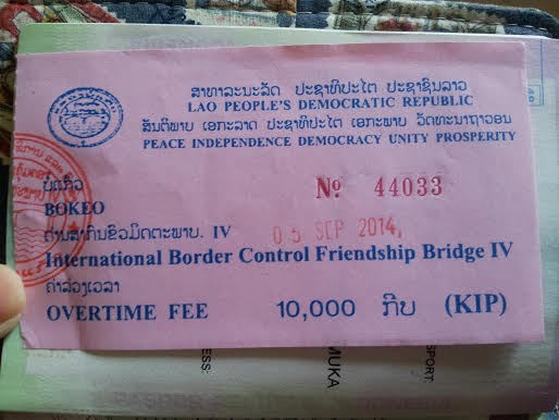 Terlambat Lewat Perbatasan Laos, Siap-siap Didenda
