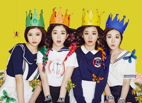  Red  Velvet  Girlband Rambut  Ombre  yang Curi Perhatian