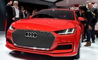 Audi TT Sportback menggunakan mesin TFSI 2,0 Liter yang membuat tenaga 400 PS (294 kW). Mesin 4 silinder ini memiliki torsi 450 Nm (332 lb dengan 2.400-6.000 rpm)