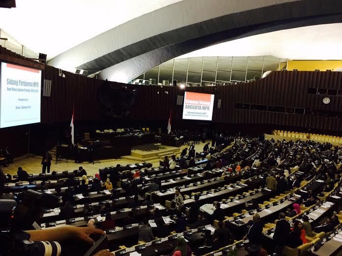 PDIP Cs Keok di MPR, 5-0 untuk Kemenangan Koalisi Merah Putih