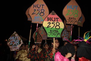 Wow, Serunya Pawai Budaya HUT ke-258 Kota Yogyakarta