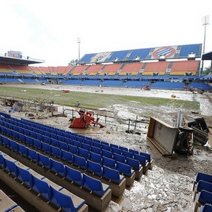 Stadion Kebanjiran, Montpellier Terpaksa Mengungsi