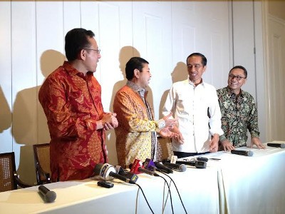 Cerita Pertemuan Jokowi dengan Ketua MPR, DPR, dan DPD yang Penuh Gurau