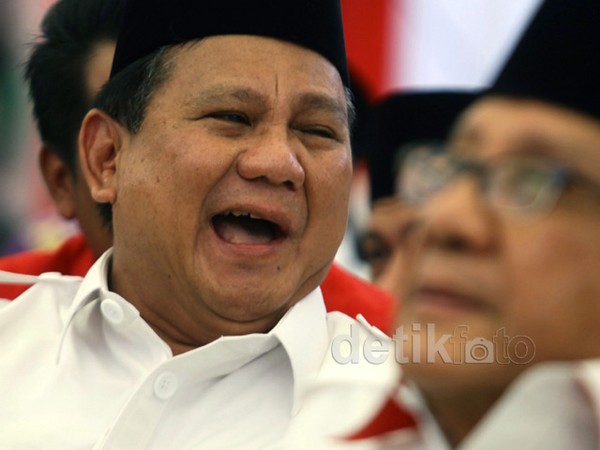 Wajah Sumringah Pemimpin Koalisi Merah Putih