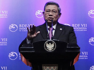 Presiden SBY Buka Bali Democracy Forum VII