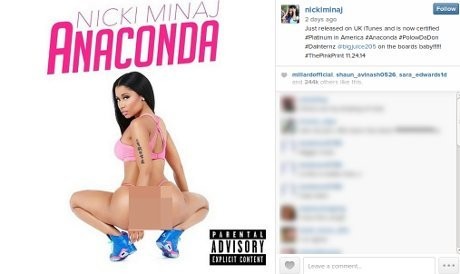 Anaconda Nicki Minaj Raih Platinum di Amerika Serikat