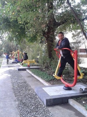 Asyik, di Bandung Bisa Fitnes Gratis di Taman