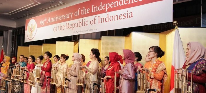 Tanah Pusaka dan Bengawan Solo Pukau Diplomat Asing di Tokyo