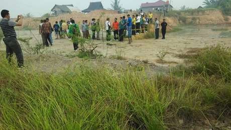Lubang Semburan Lumpur di Muaro Jambi Berhasil Ditutup