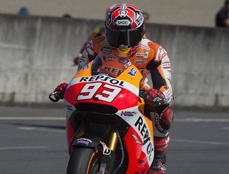 Marquez Puncaki Sesi Latihan Bebas Ketiga