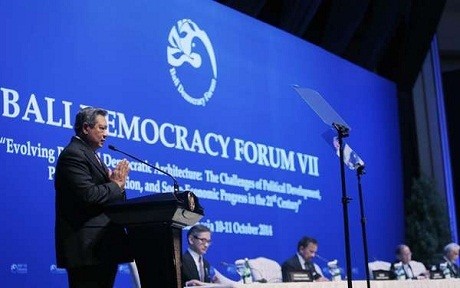 PD Harapkan Jokowi Lanjutkan Program Bali Democracy Forum