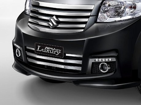 Ini Pemilihan Spot yang Unik untuk Lampu DRL Suzuki APV