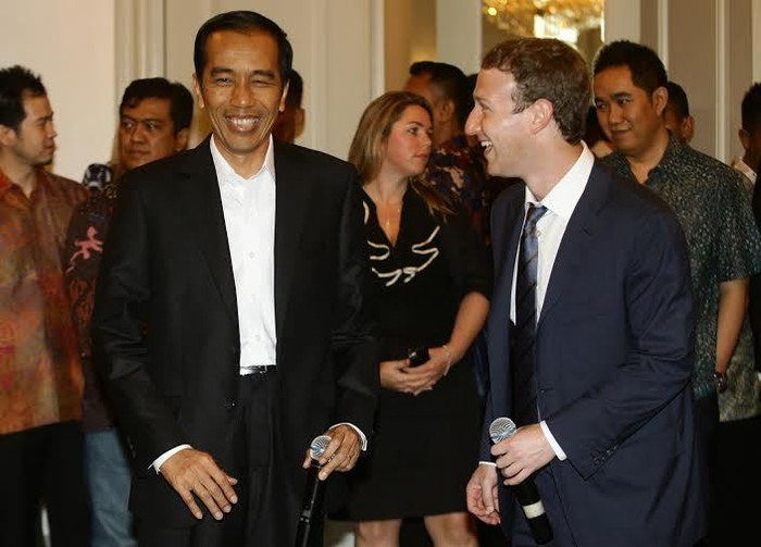Jokowi: Bos Facebook Ingin Ngerasain Blusukan