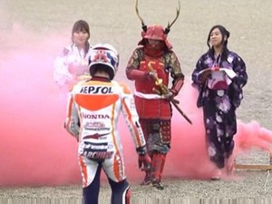 Marquez Jadi Samurai di Motegi