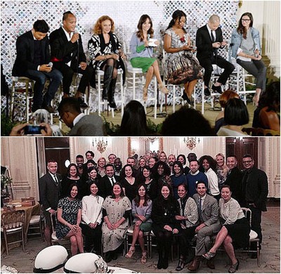 Foto: Melihat Isi Pesta Mode yang Digelar Michelle Obama di Gedung Putih