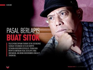 Pasal Berlapis buat Sitok