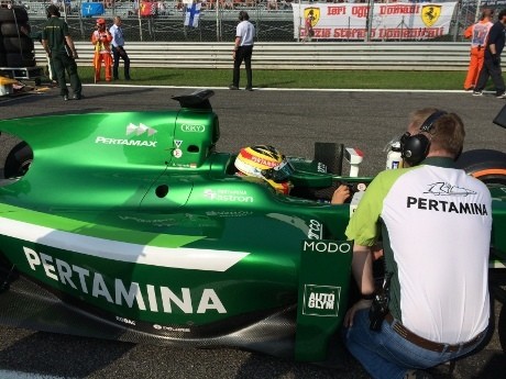 Rio Haryanto Bertekad Akhiri Musim dengan Baik