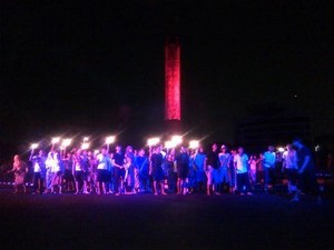 Peringati Pertempuran 5 Hari di Semarang, Area Tugu Muda Jadi Medan Perang
