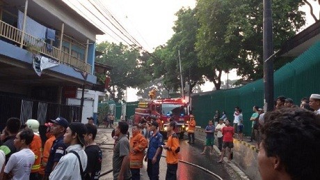 Latif Tewas karena Terjebak Api di Toko Sembako di Depan JIS