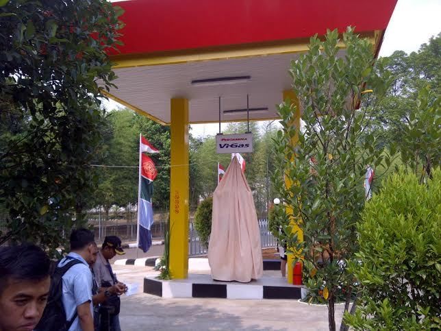 Dukung Konversi BBM ke Gas, TNI dan Pertamina Buka SPBG di Mabes Cilangkap