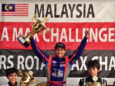 Pembalap Maluku Kibarkan Meraih Putih di Sepang