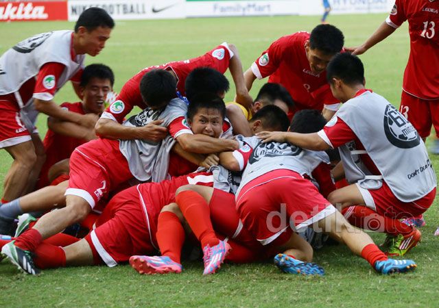 Korea Utara Lolos ke Perempatfinal Piala Asia U-19