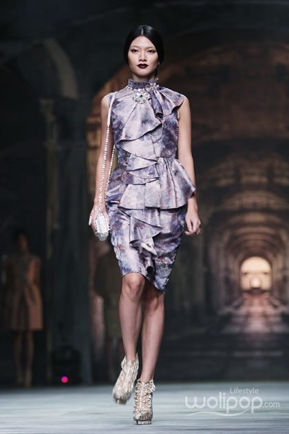 Sebastian Red & Sebastian Sposa by Sebastian Gunawan Golden Allure. Ballroom Hotel Mulia at Senayan. Jakarta. [Foto: Mohammad Abduh/Wolipop]