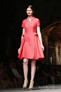 Sebastian Red & Sebastian Sposa by Sebastian Gunawan Golden Allure. Ballroom Hotel Mulia at Senayan. Jakarta. [Foto: Mohammad Abduh/Wolipop]