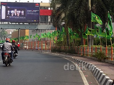 Muktamar, Atribut PPP Hijaukan Surabaya