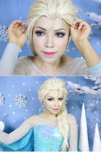 make up elsa frozen