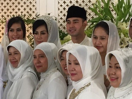 Selesai Prosesi Siraman, Raffi Ahmad Tersenyum Lega