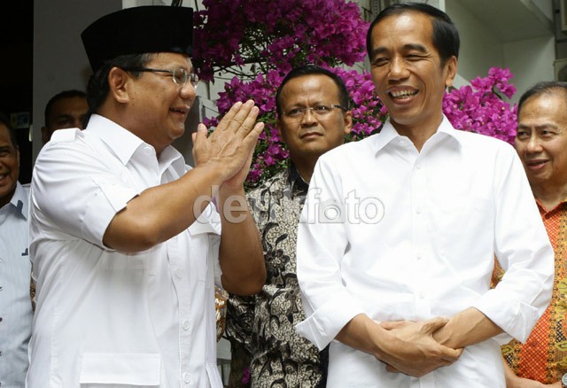 Temui dan Beri Ucapan Selamat ke Jokowi, Prabowo Ksatria!