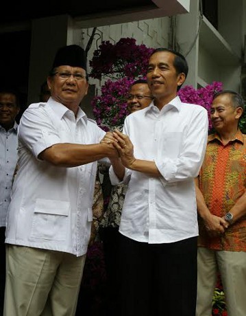 7 Kemesraan Prabowo dan Jokowi