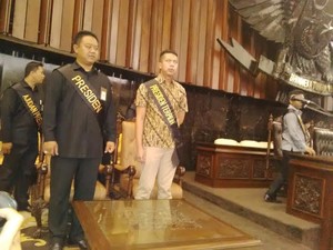 Begini Gladi Kotor Pelantikan Jokowi di Gedung DPR/MPR