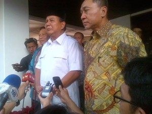 Ketua MPR: Megawati dan Habibie Titip Salam Agar Prabowo ke Pelantikan