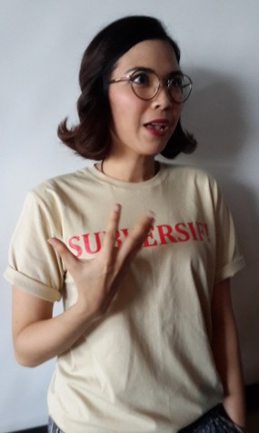 Dinda Kanya Dewi Jatuh Cinta dengan Teater