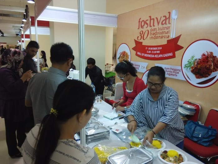 Serbu! Festival 30 Ikon Kuliner Tradisional Indonesia di Kelapa Gading
