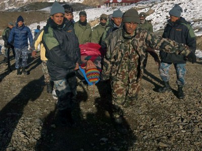 Badai Salju di Himalaya Tewaskan 32 Orang