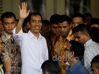 Jokowi Pamitan ke Pegawai Pemprov DKI