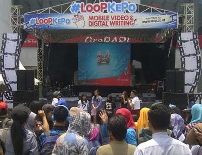 Telkomsel Gelar Loop Kepo di Malang Bidik Anak Muda