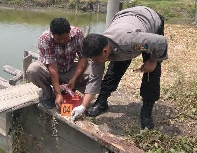 Seorang Pemuda Ditemukan Tewas Bersimbah Darah di Tambak