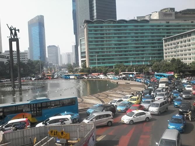 Begini Penampakan Peserta Syukuran Rakyat yang Mulai Padati Bundaran HI