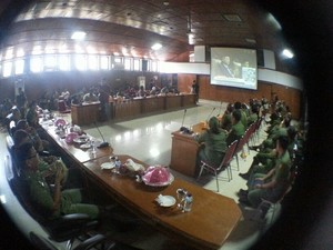 Dihadiri Wali Kota, Nobar Pelantikan Jokowi-JK di Makassar Meriah