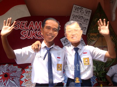 Pelantikan Jokowi-JK Ala Siswa SMP Purwokerto