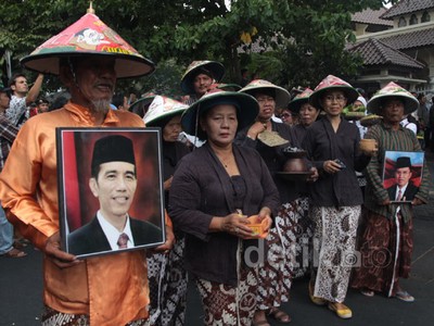 Warga Jogya Syukuran Pelantikan Jokowi