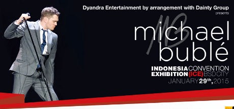 Michael Buble Manggung di Indonesia 29 Januari 2015